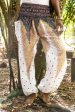 WHITE PEACOCK Women Boho Pants Hippie Pants Yoga Sale