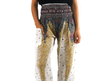 WHITE PEACOCK Women Boho Pants Hippie Pants Yoga Sale