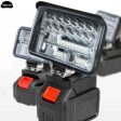 LED Working Light For Makita 18V Li-ion Battery LED Work Light 3 4 Inch Flashlight Portable Emergency Flood Lamp Camping Lamp on Sale