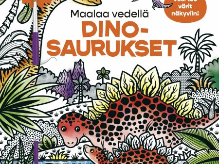 Maalaa vedellä dinosaurukset -puuhakirja 5-99 v Online Hot Sale