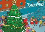 Fingerpori adventtikalenteri Suuren kuusen ympärillä Discount