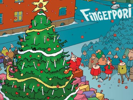 Fingerpori adventtikalenteri Suuren kuusen ympärillä Discount