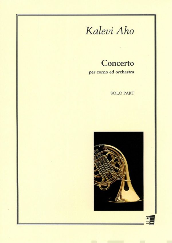 Concerto for horn and chamber orchestra - Solo part Online now